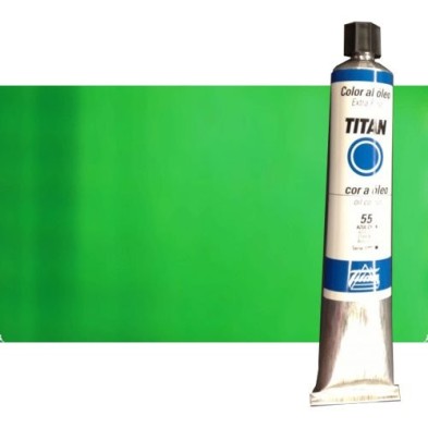 Fine art shop - Oil Titan Extra Fine, Light Green Titan, 200 ml. | totenart.com