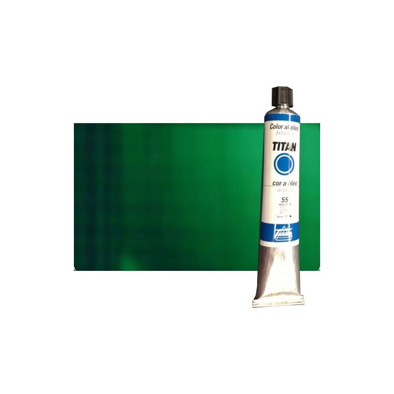 Fine art shop - Oil Titan Extra Fine, Green Titan Deep, 200 ml. | totenart.com