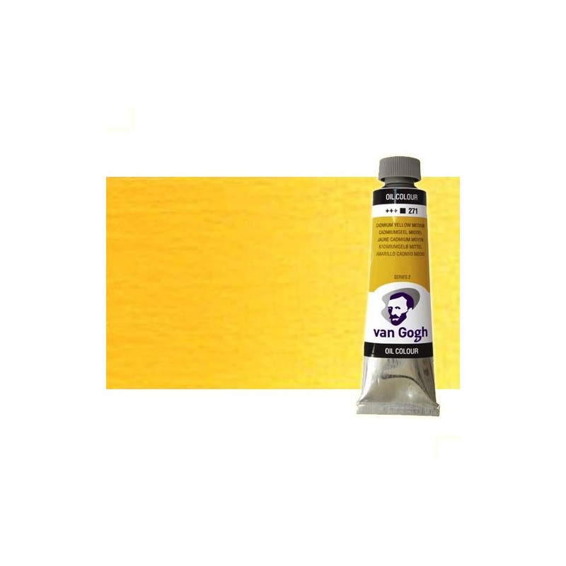 Fine art shop - Van Gogh Oil Cadmiun Yellow Medium, 60 ml. | totenart.com