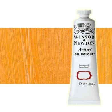 Fine art shop - Oil Artists Winsor & Newton, Dark Cadmium Yellow, 37 ml. | totenart.com