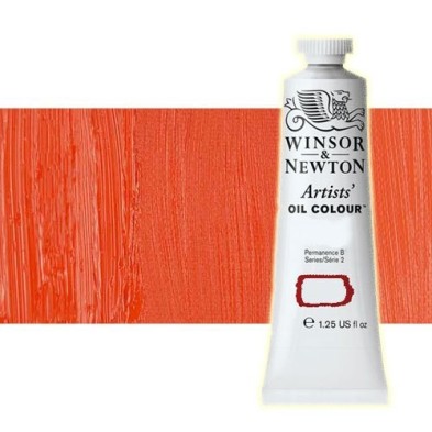 Fine art shop - Oil Artists Winsor & Newton, Cadmium Scarlet, 37 ml. | totenart.com