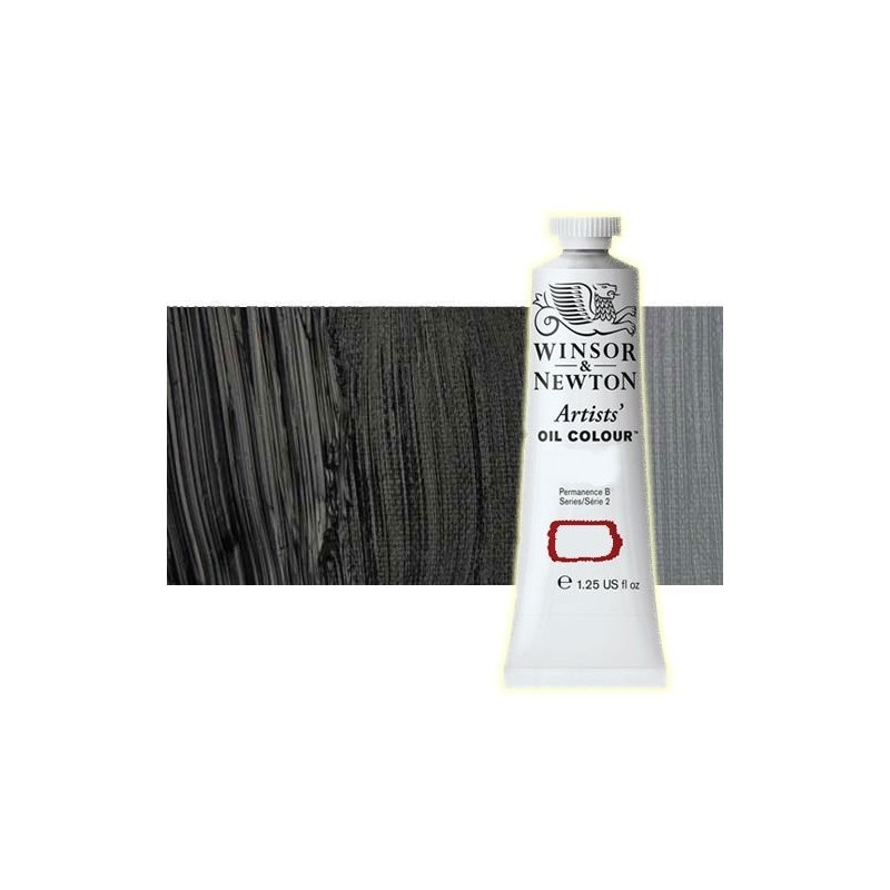 Fine art shop - Oil Artists Winsor & Newton, Ivory Black, 37 ml. | totenart.com