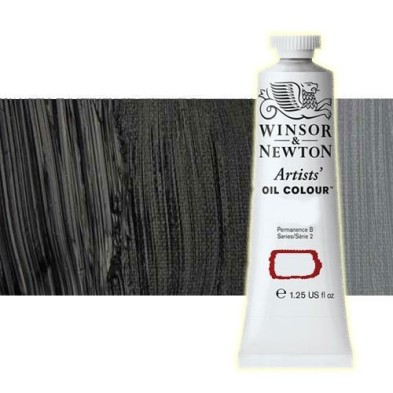 Fine art shop - Oil Artists Winsor & Newton, Ivory Black, 37 ml. | totenart.com