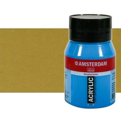 \nFine art shop - Amsterdam Acrylic Dark Gold 500 ml. | totenart.com