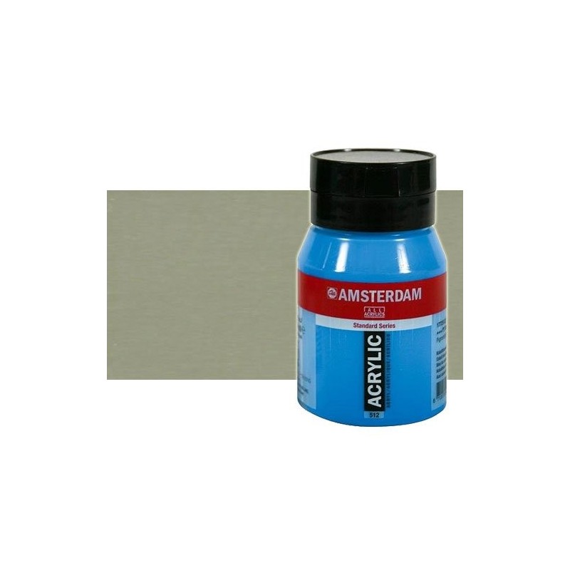 \nFine art shop - Amsterdam Acrylic Silver 500 ml. | totenart.com