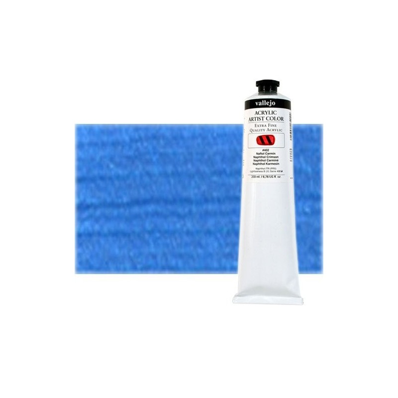 Fine art shop - Acrylic Artist Vallejo Iridescent Blue, 200 ml. | totenart.com