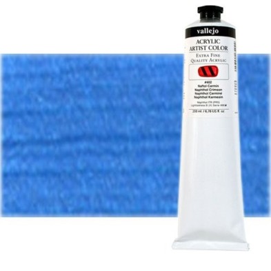 Fine art shop - Acrylic Artist Vallejo Iridescent Blue, 200 ml. | totenart.com
