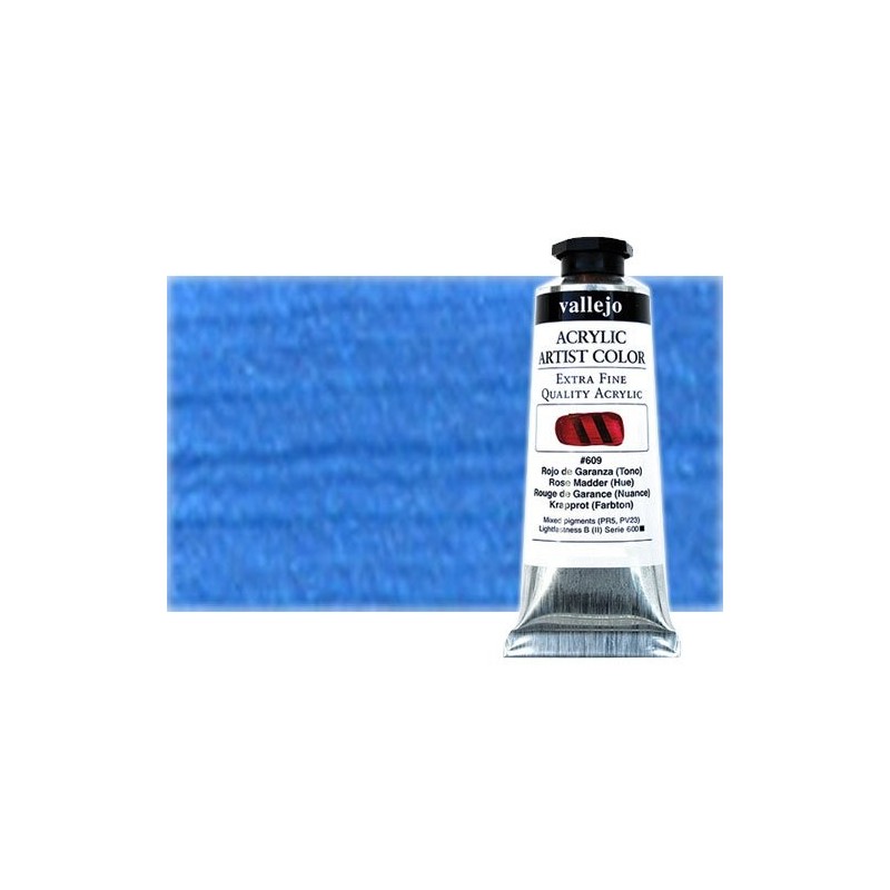 Fine art shop - Acrylic Artist Vallejo Iridescent Blue, 60 ml. | totenart.com