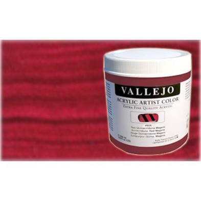 Fine art shop - Acrylic Artist Vallejo Quinacridone Crimson, 500 ml. | totenart.com