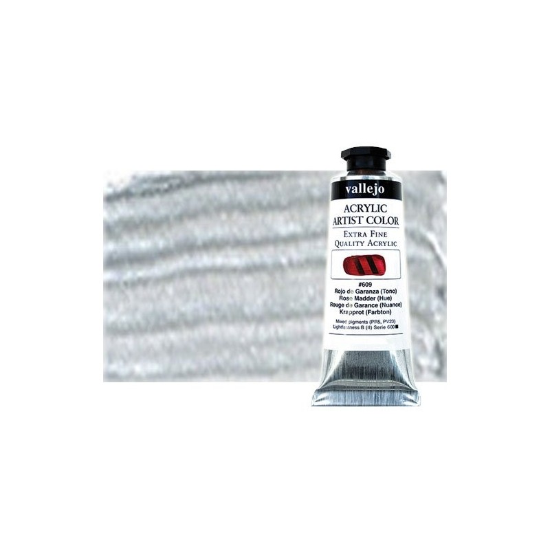 Fine art shop - Acrylic Artist Vallejo Silver, 60 ml. | totenart.com