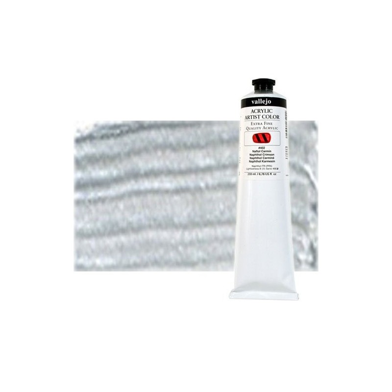 Fine art shop - Acrylic Artist Vallejo Silver, 200 ml. | totenart.com