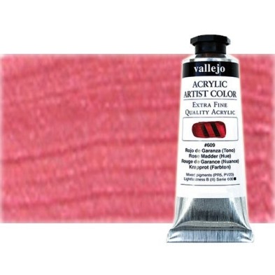 Fine art shop - Acrylic Artist Vallejo Iridescent Red, 60 ml. | totenart.com