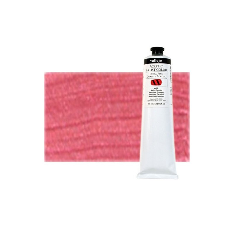 Fine art shop - Acrylic Artist Vallejo Iridescent Red, 200 ml. | totenart.com