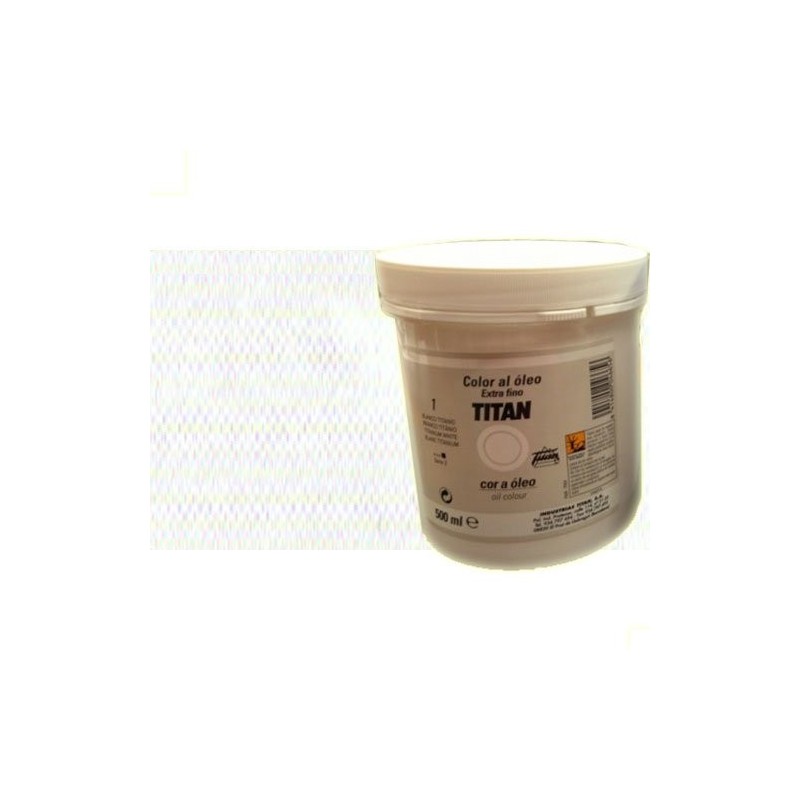 Fine art shop - Oil Titan Extra Fine, Titanium White, 500 ml. | totenart.com