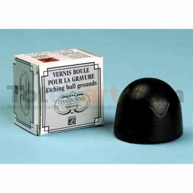 Hard black ball Etching Varnish  Charbonnel, LAMOUR