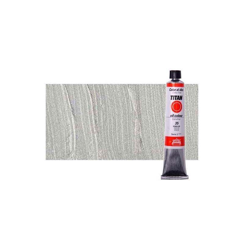 Fine art shop - Oil Titan Extra Fine, Silver, 60 ml. | totenart.com