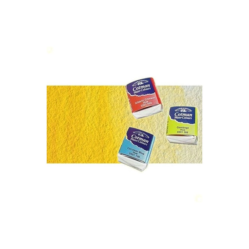 Fine art shop - Watercolour W&N, 1/2 godet, Pale Cadmium Yellow | totenart.com