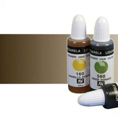 Fine art shop - Liquid Watercolour Vallejo, Sepia, 32 ml. | totenart.com