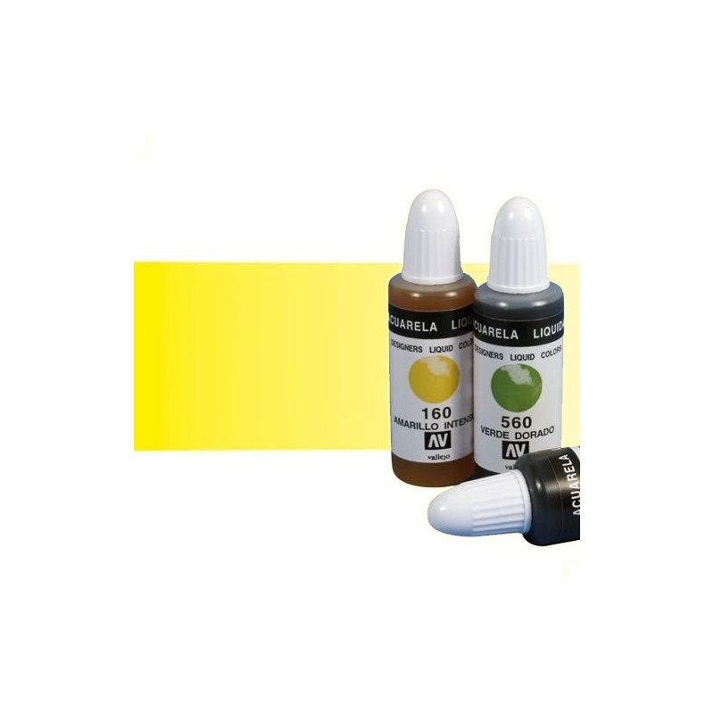 Fine art shop - Liquid Watercolour Vallejo, Lemon Yellow, 32 ml. | totenart.com