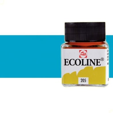 Fine art shop - Liquid Watercolour Talens Turquoise Ultramarine Blue, 30 ml. | totenart.com