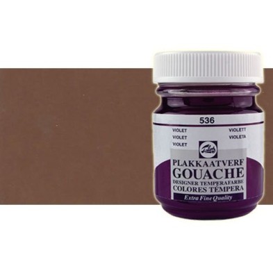 Gouache Extrafino Talens, Tierra Sombra Tostada, 50 ml.