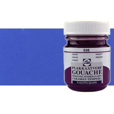 Gouache Extrafino Talens, Azul Ultramar Claro, 50 ml.