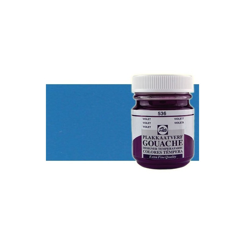 Gouache Extrafino Talens, Azul Cyan (Primario), 50 ml.