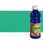 Gouache liquido Verde Esmeralda, Lefranc, 500 ml.