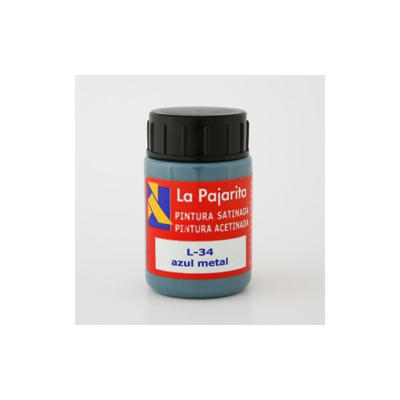 Fine art shop - La Pajarita Gouache Metal Blue L-34, 35 ml. | totenart.com