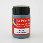 Fine art shop - La Pajarita Gouache Metal Blue L-34, 35 ml. | totenart.com