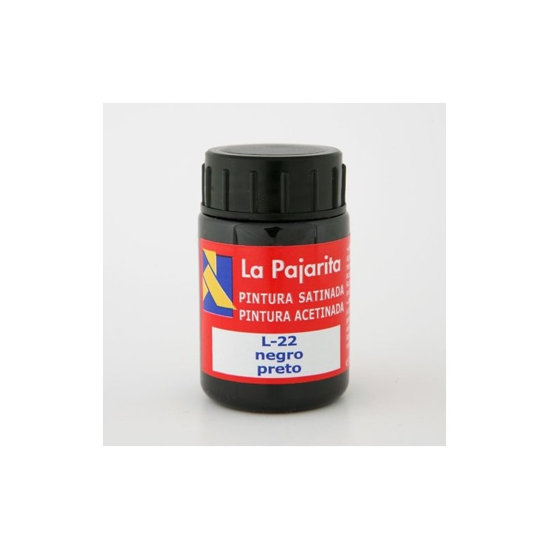 Fine art shop - La Pajarita Gouache Black L-22, 35 ml. | totenart.com