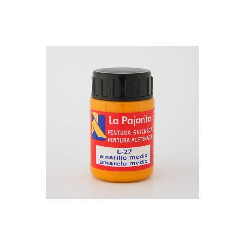 Fine art shop - La Pajarita Gouache Medium Yellow L-27, 35 ml. | totenart.com