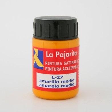 Fine art shop - La Pajarita Gouache Medium Yellow L-27, 35 ml. | totenart.com