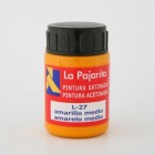 Fine art shop - La Pajarita Gouache Medium Yellow L-27, 35 ml. | totenart.com