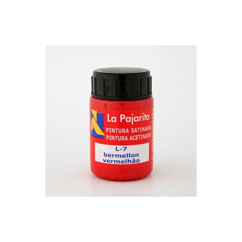 Fine art shop - La Pajarita Gouache Vermillon Red L-07, 35 ml. | totenart.com