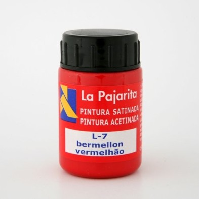 Fine art shop - La Pajarita Gouache Vermillon Red L-07, 35 ml. | totenart.com