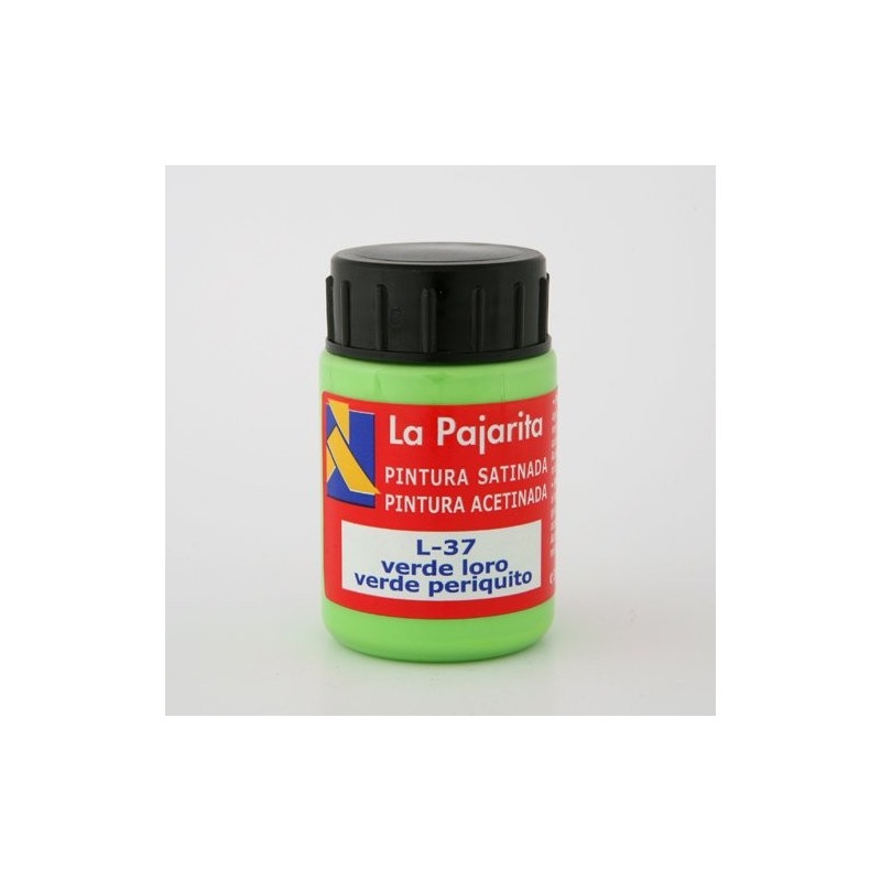 Fine art shop - La Pajarita Gouache Parrot Green L-37, 35 ml. | totenart.com