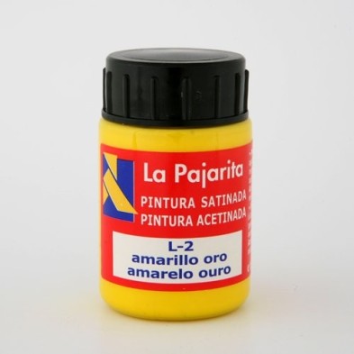 Fine art shop - La Pajarita Gouache Gold Yellow L-02, 35 ml. | totenart.com
