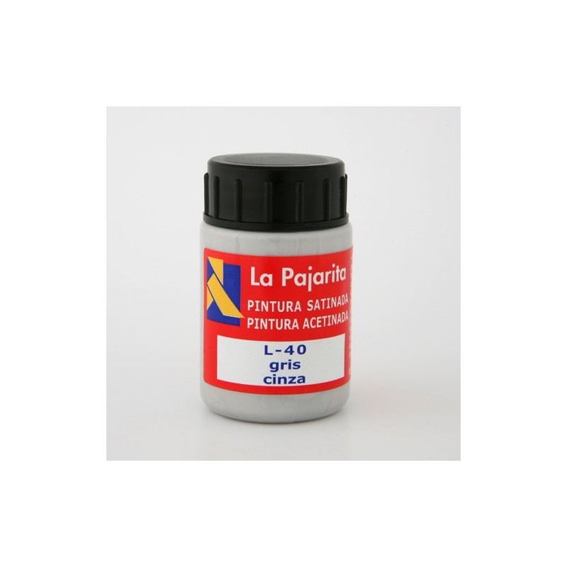 Fine art shop - La Pajarita Gouache Grey L-40, 35 ml. | totenart.com