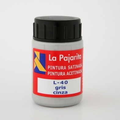 Fine art shop - La Pajarita Gouache Grey L-40, 35 ml. | totenart.com