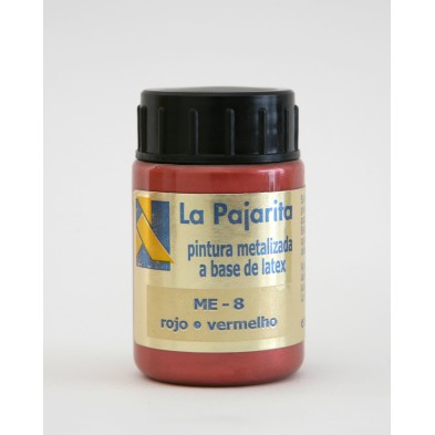 Fine art shop - La Pajarita Gouache Metallic Red ME-08, 35 ml. | totenart.com