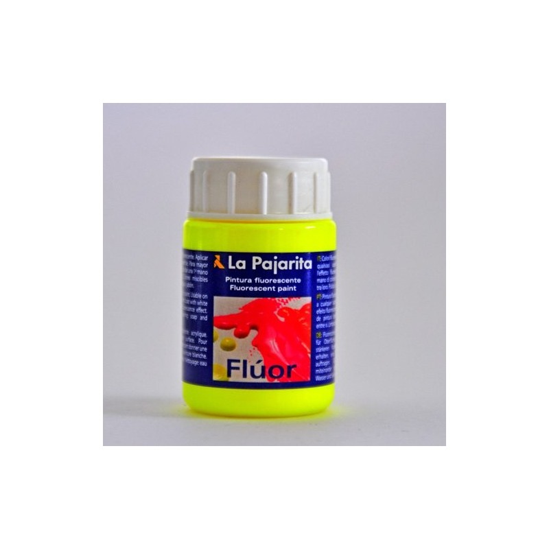 Fine art shop - La Pajarita Gouache Fluorescent Canary Yellow F-01, 35 ml. | totenart.com