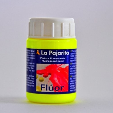 Fine art shop - La Pajarita Gouache Fluorescent Canary Yellow F-01, 35 ml. | totenart.com