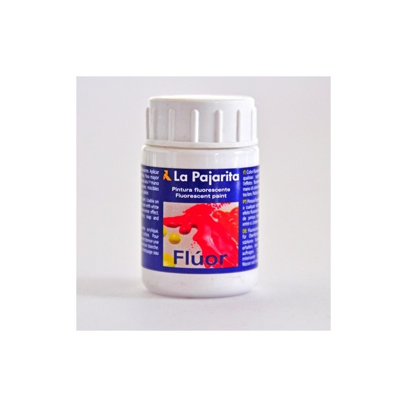 Fine art shop - La Pajarita Gouache Fluorescent White F-00, 35 ml. | totenart.com