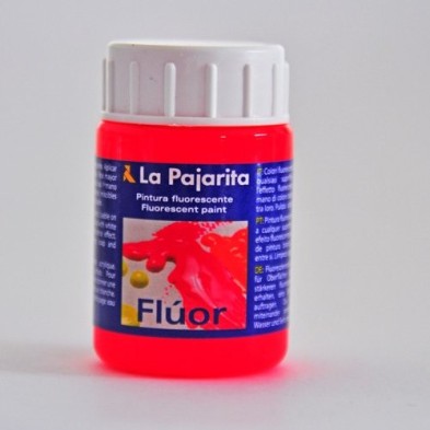 Fine art shop - La Pajarita Gouache Fluorescent Red Poppy F-03, 35 ml. | totenart.com
