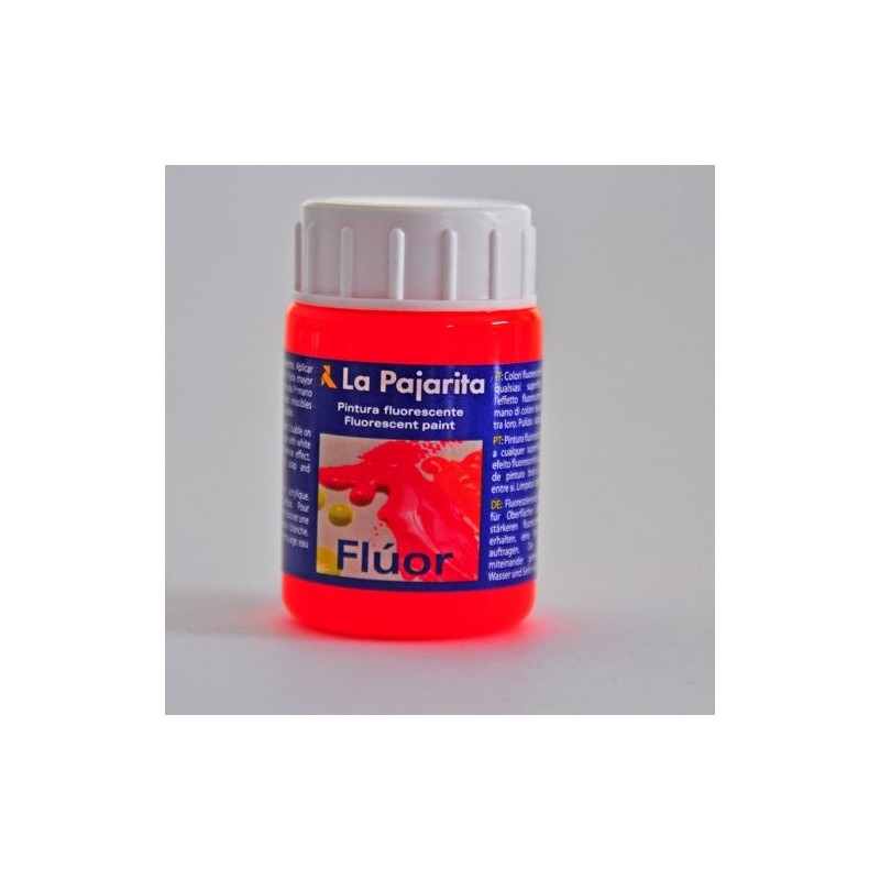 Fine art shop - La Pajarita Gouache Fluorescent Orange F-02, 35 ml. | totenart.com