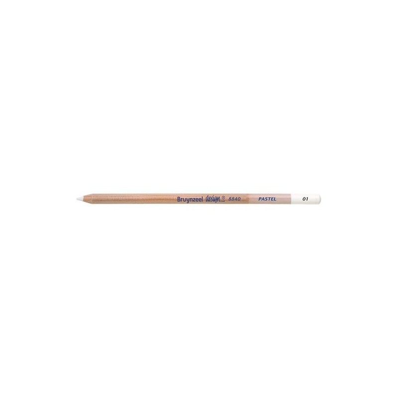 Fine art shop - Soft Pastel Pencil Bruynzeel White | totenart.com