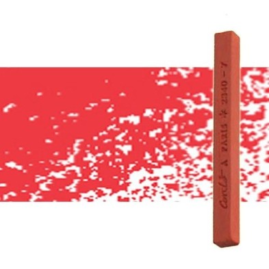 Carres Conte Vermillion