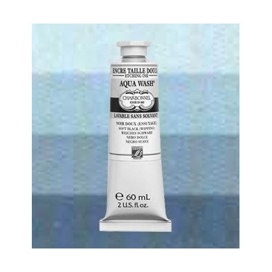 Charbonnel Aqua Wash Etching Inks, Payne Grey, 60 ml.