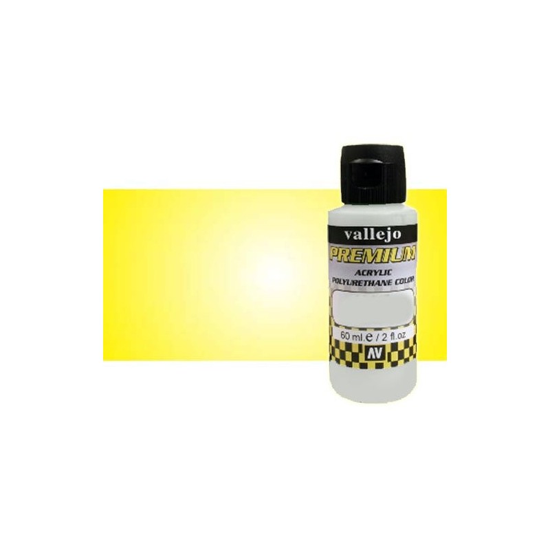  Fine art shop - Premium Acrylic Vallejo transparent Yellow  60 ml. | totenart.com